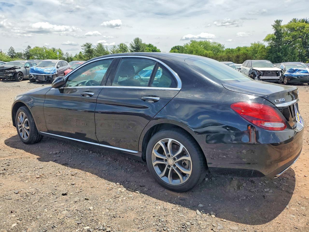 2017 MERCEDES-BENZ C 300 4MATIC — снимка 2