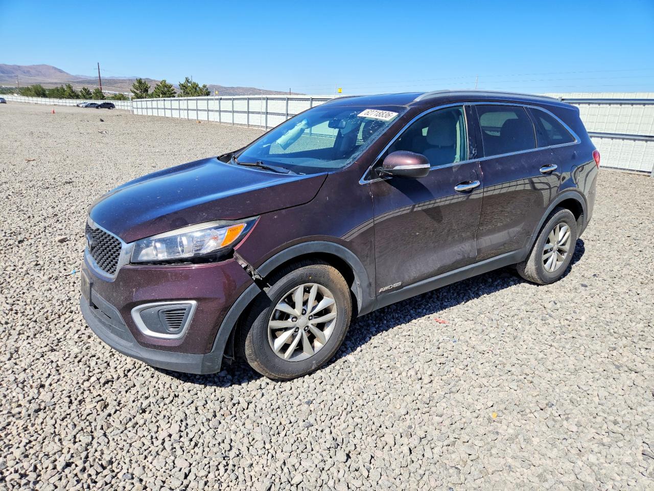 2016 KIA SORENTO LX V6
