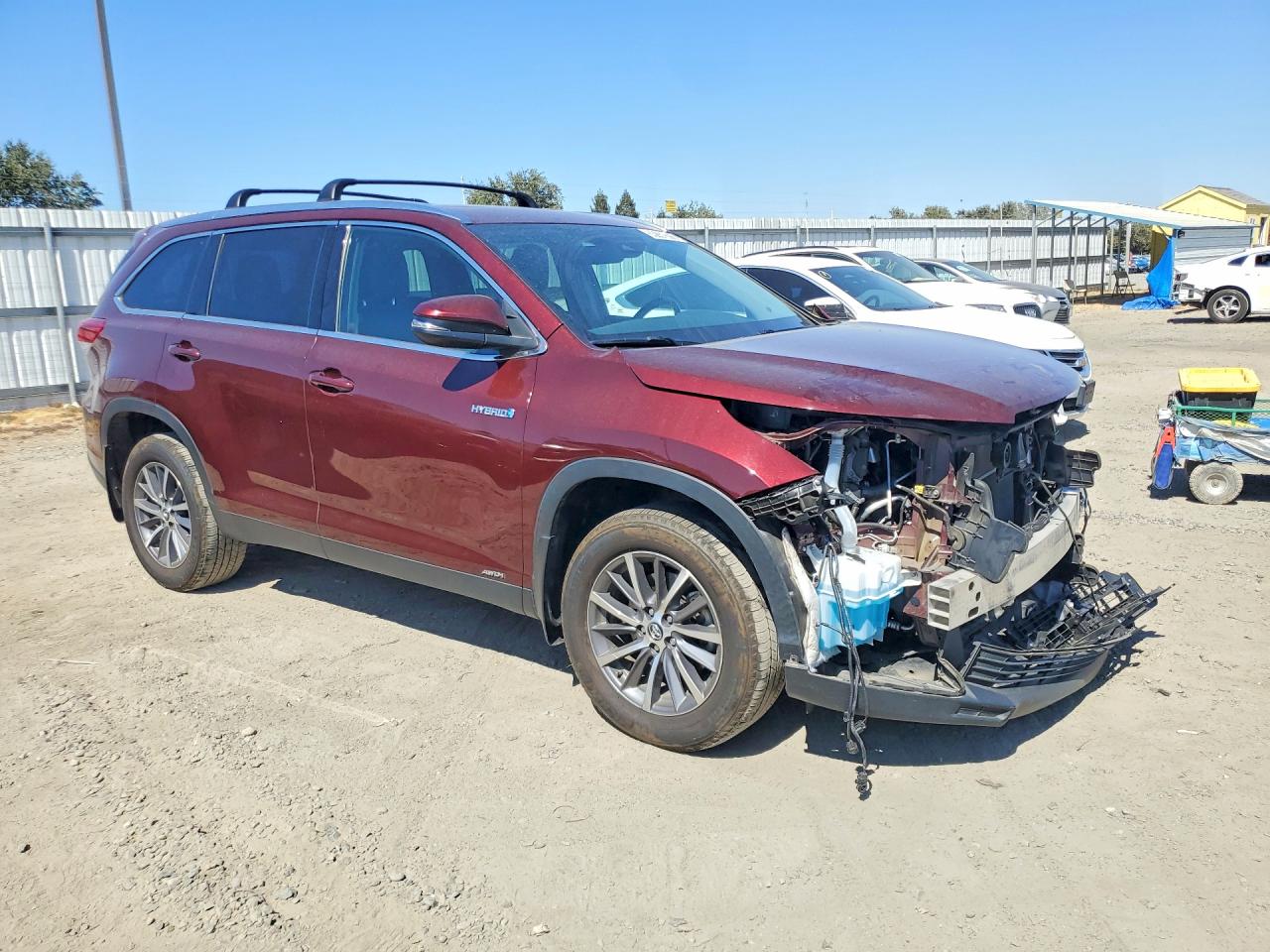 2019 TOYOTA HIGHLANDER HYBRID XLE — снимка 4