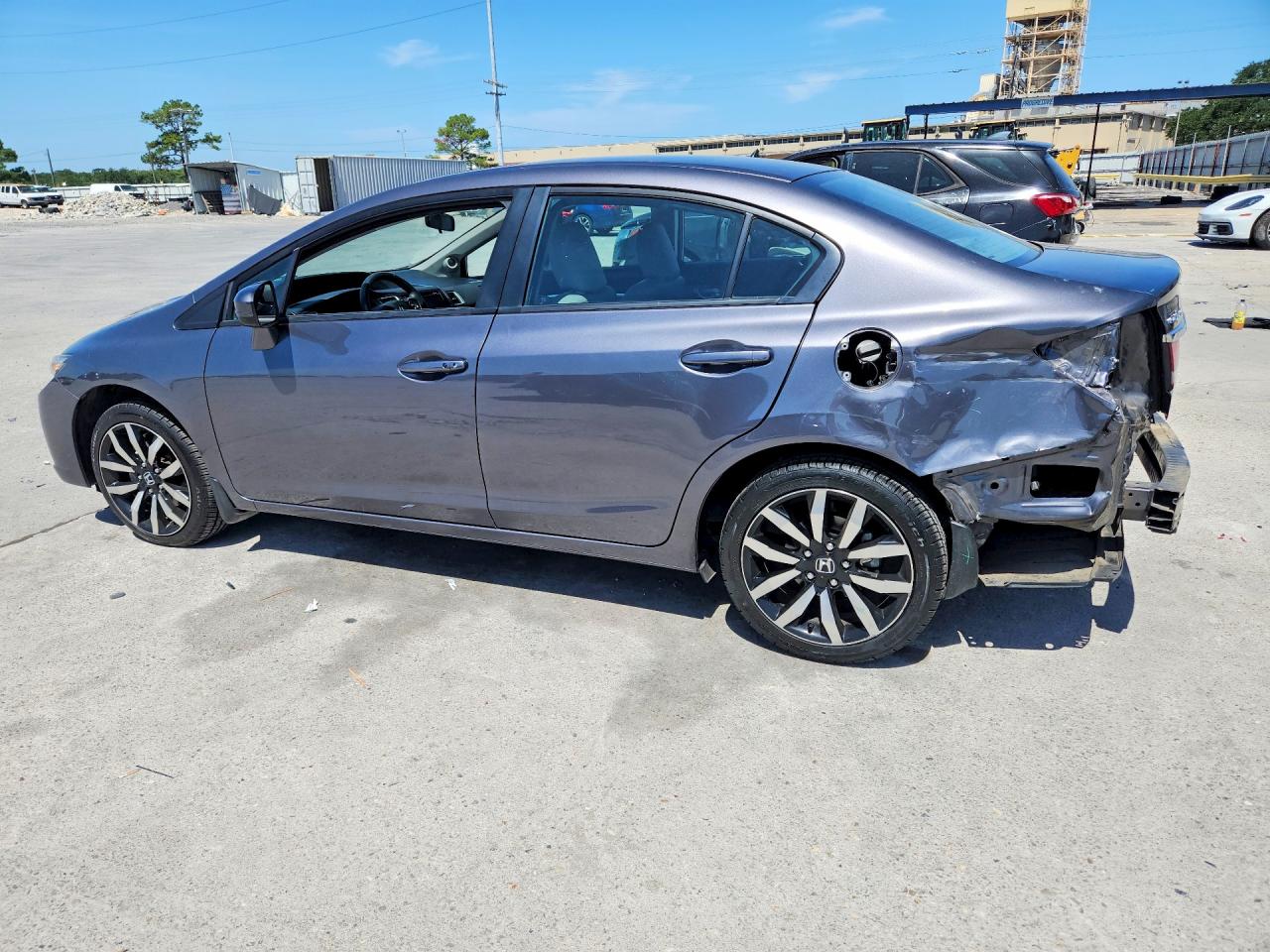 2015 HONDA CIVIC EXL — снимка 2