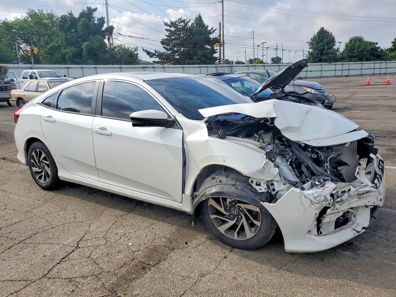 2017 HONDA CIVIC EX — снимка 4