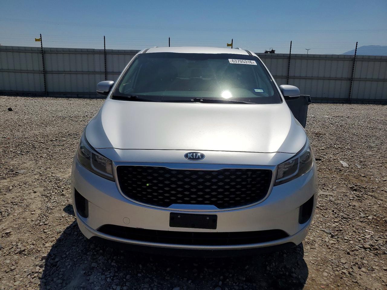 2016 KIA SEDONA LX — снимка 5