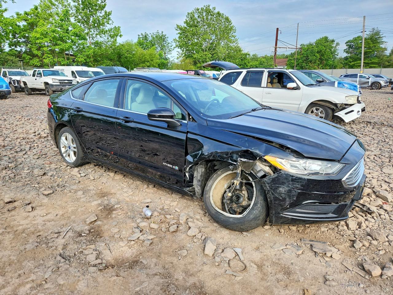 2018 FORD FUSION S HYBRID — снимка 4