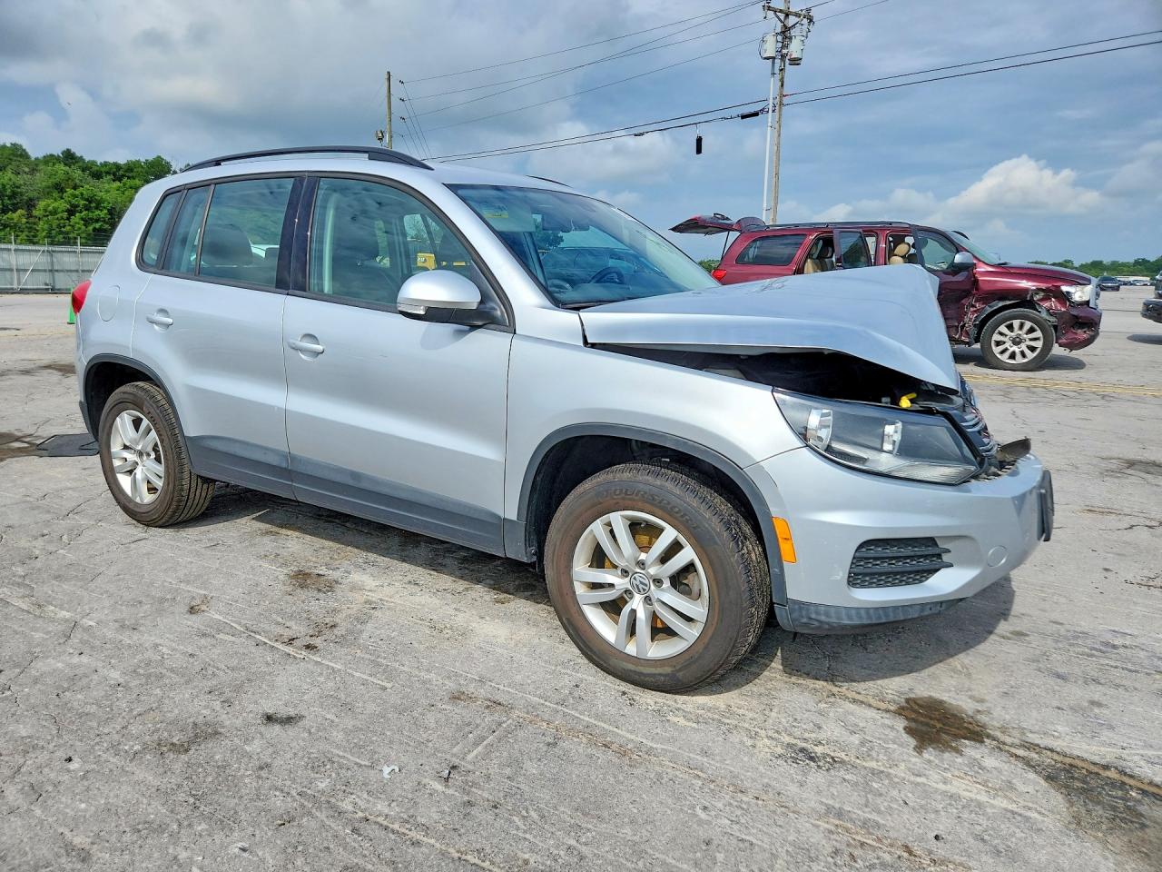 2017 VOLKSWAGEN TIGUAN S — снимка 4