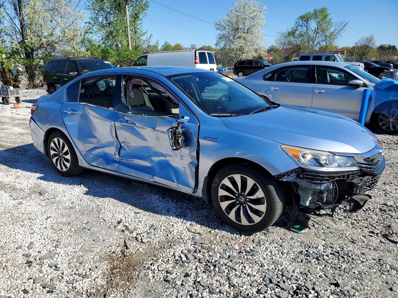 2017 HONDA ACCORD HYBRID EXL — снимка 4