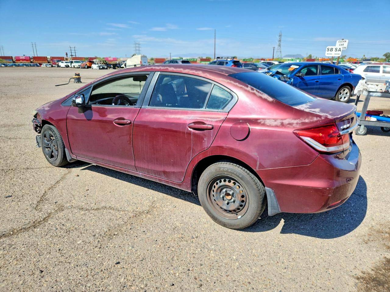 2015 HONDA CIVIC LX — снимка 2