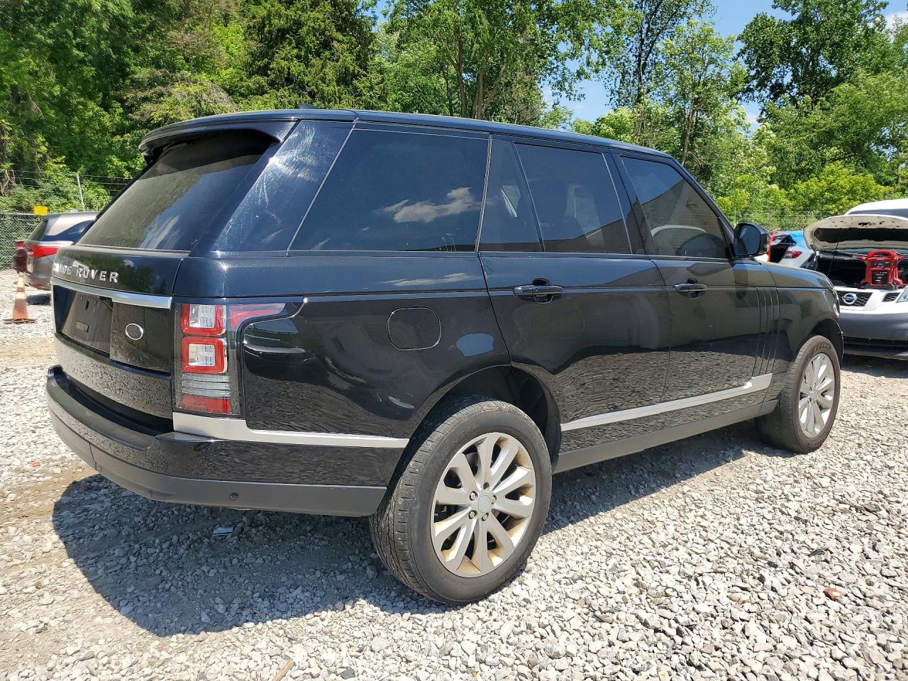 2017 LAND ROVER RANGE ROVER HSE — снимка 3