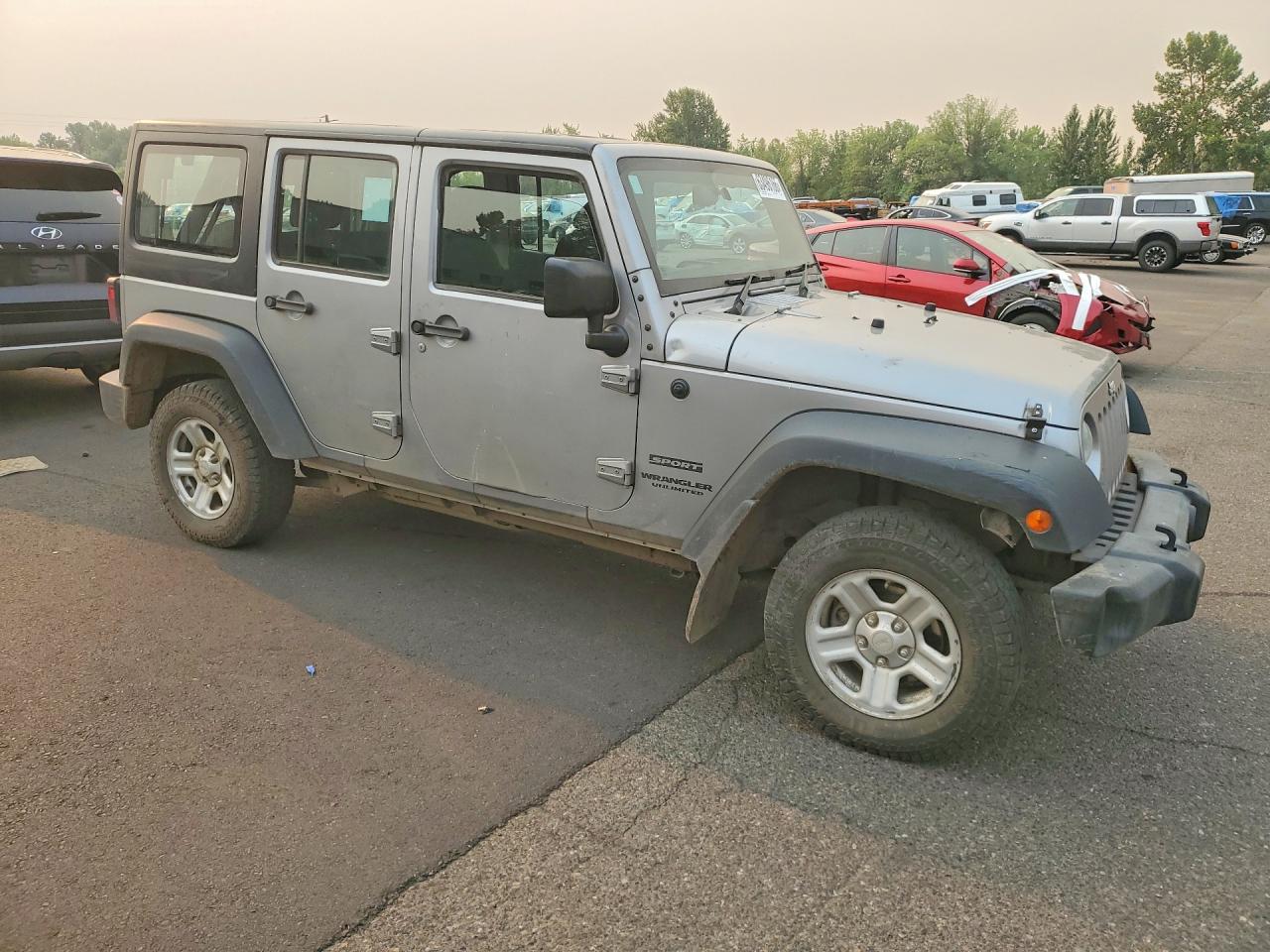 2017 JEEP WRANGLER UNLIMITED SPORT — снимка 4
