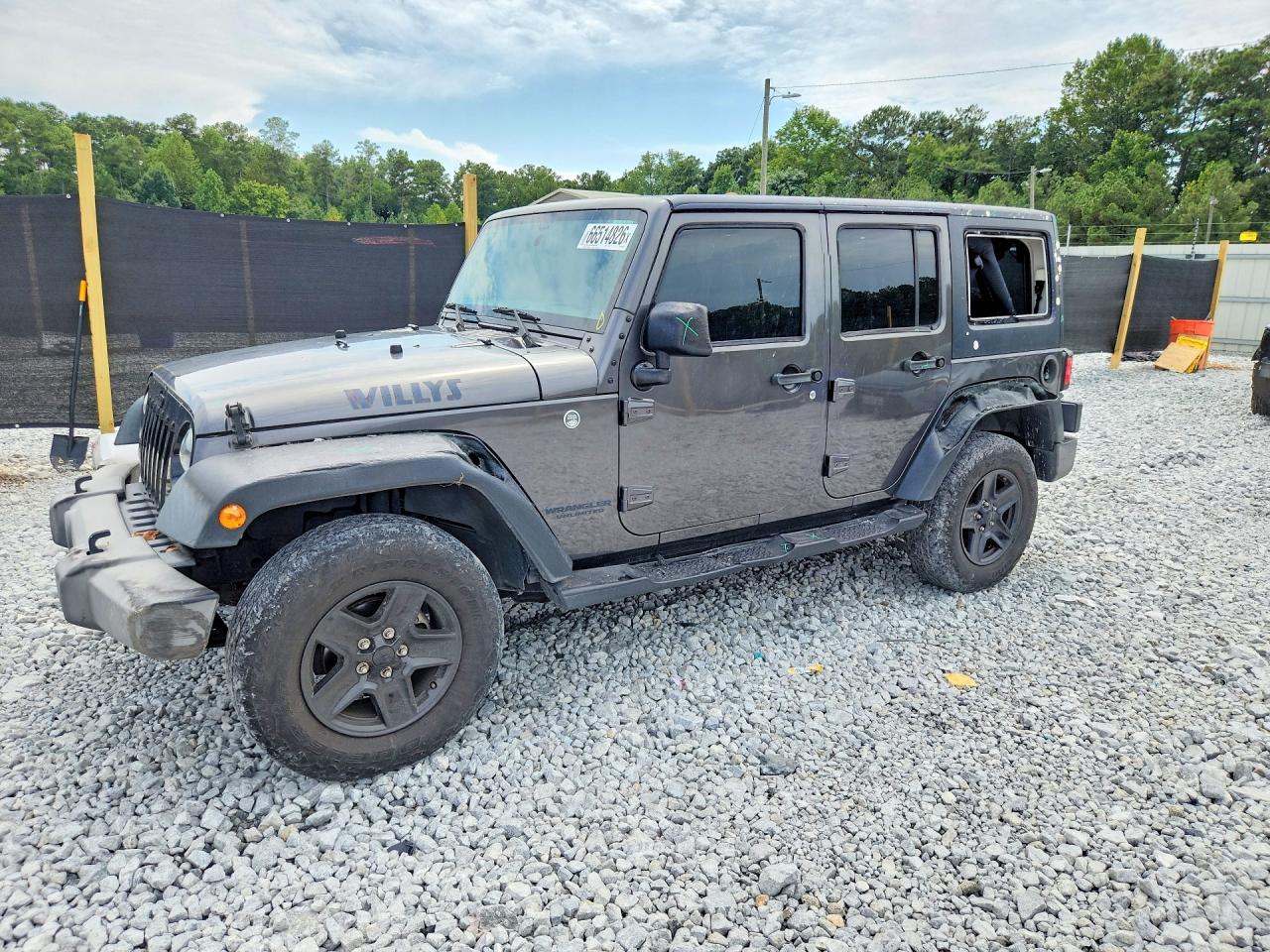 2016 JEEP WRANGLER UNLIMITED SPORT