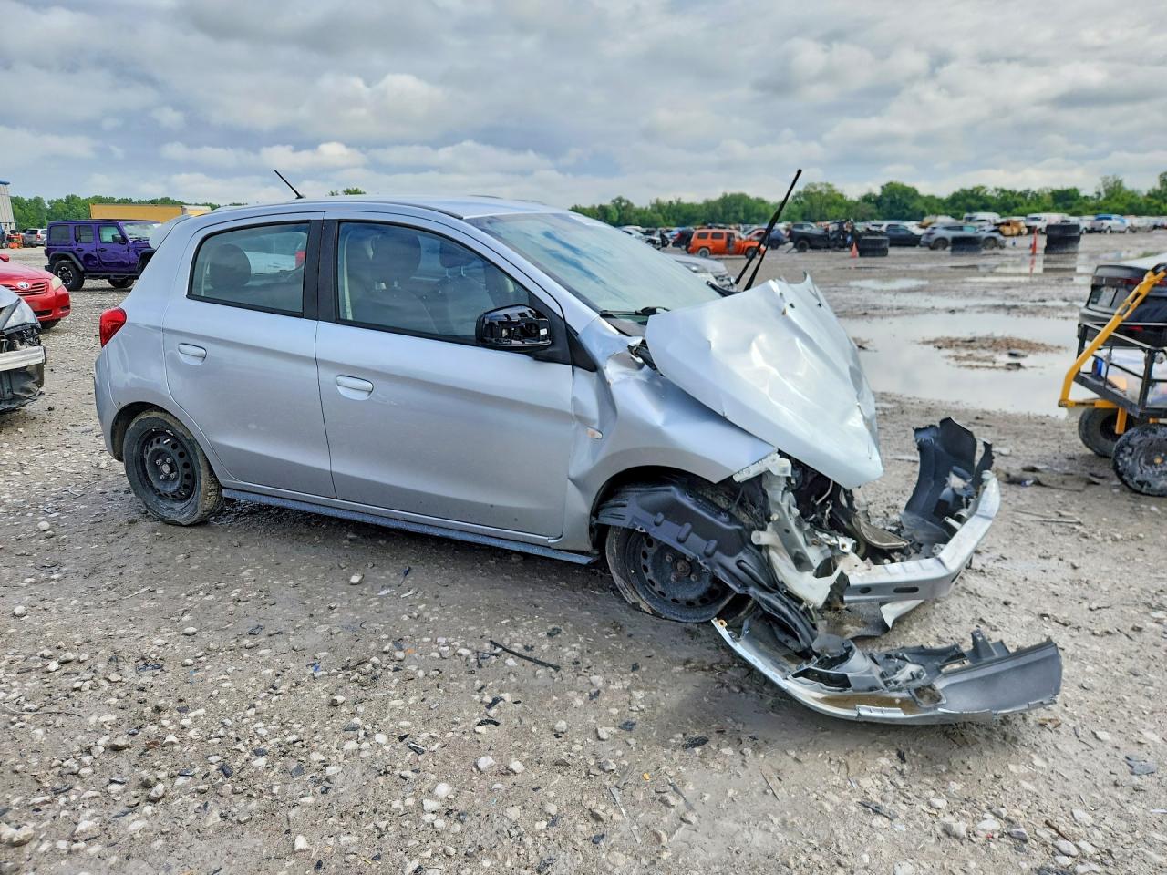 2017 MITSUBISHI MIRAGE ES — снимка 4