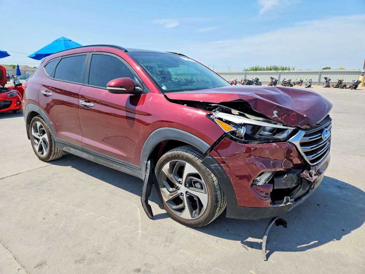 2016 HYUNDAI TUCSON LIMITED — снимка 4