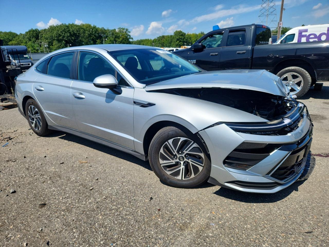 2026 HYUNDAI SONATA HYBRID BLUE — снимка 4