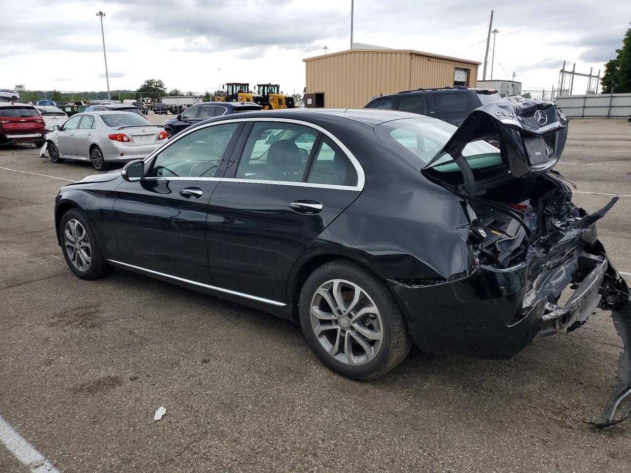 2015 MERCEDES-BENZ C 300 4MATIC — снимка 2