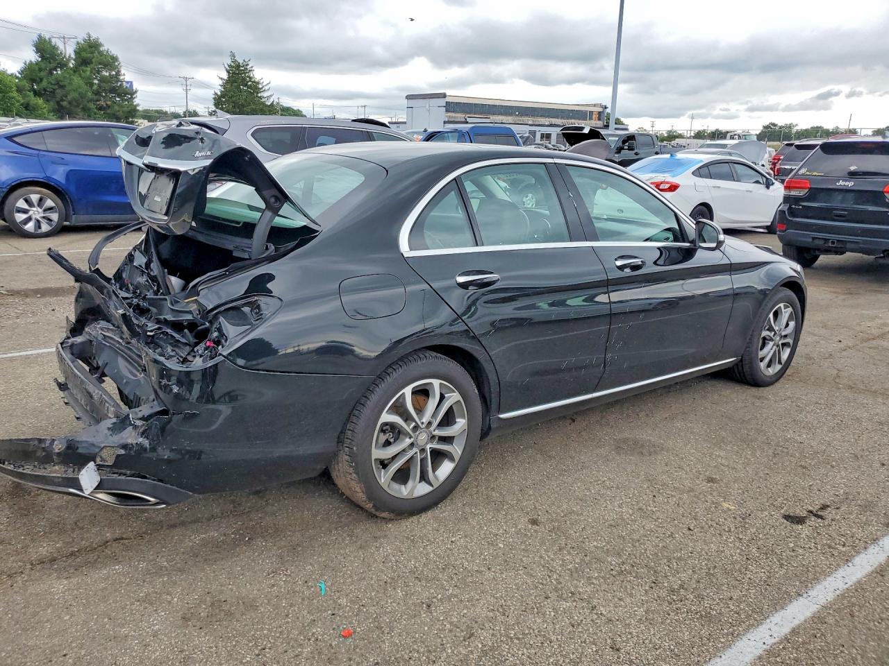 2015 MERCEDES-BENZ C 300 4MATIC — снимка 3