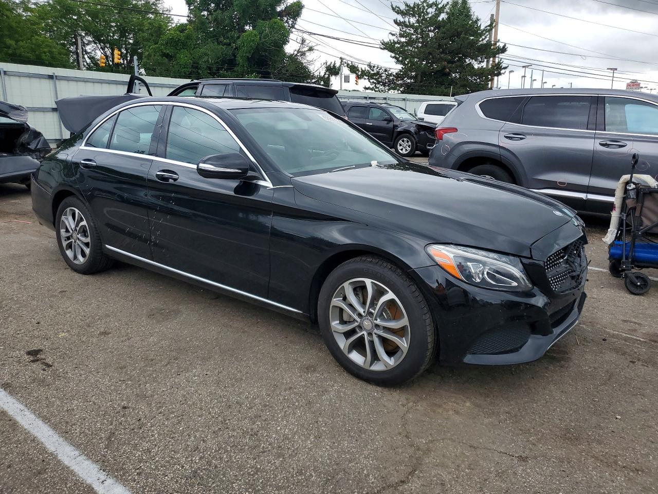 2015 MERCEDES-BENZ C 300 4MATIC — снимка 4