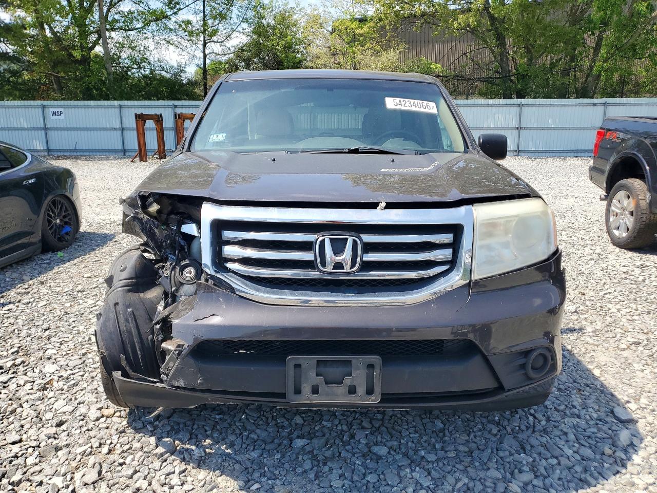 2015 HONDA PILOT LX — снимка 5