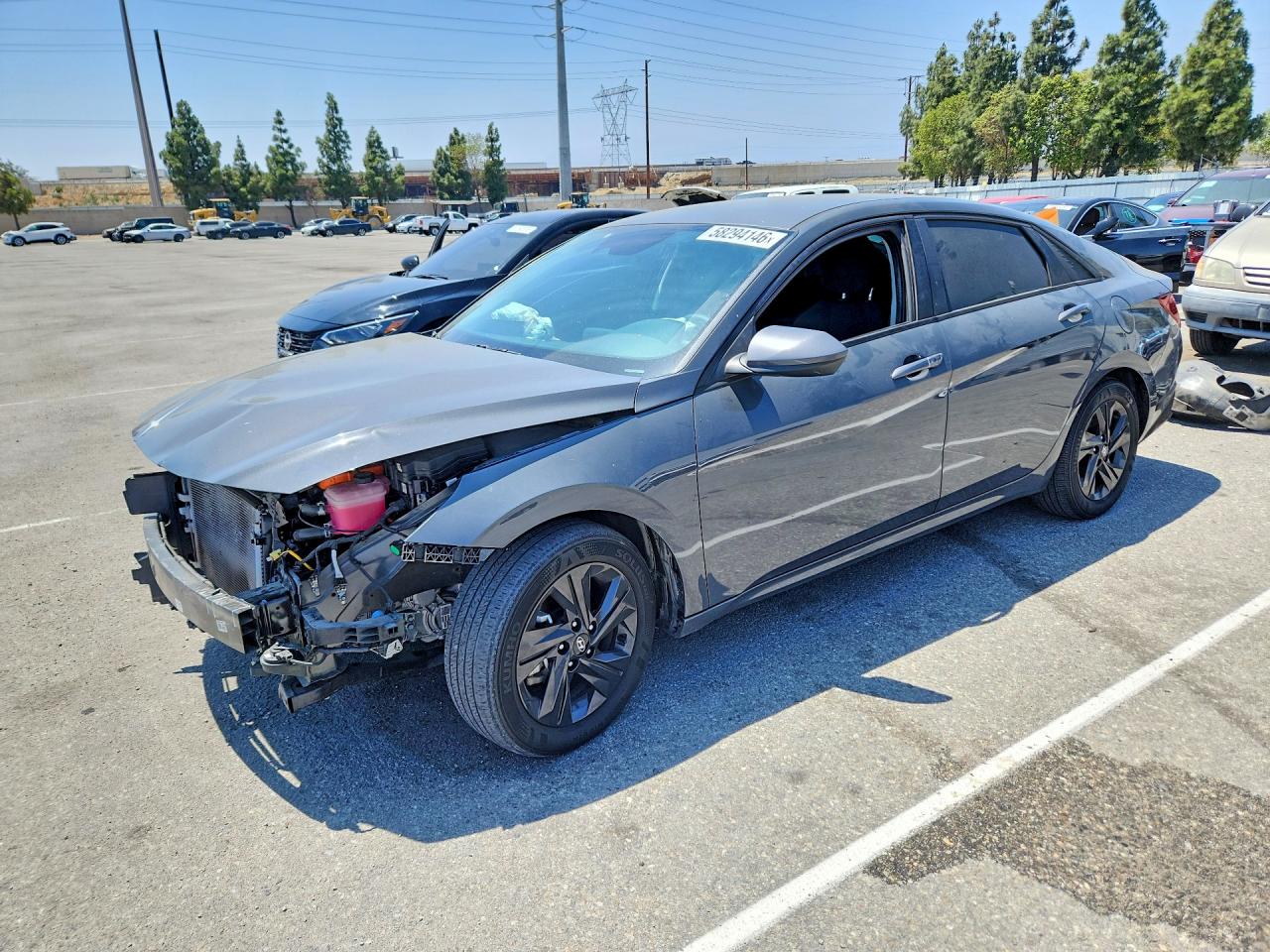 2023 HYUNDAI ELANTRA BLUE