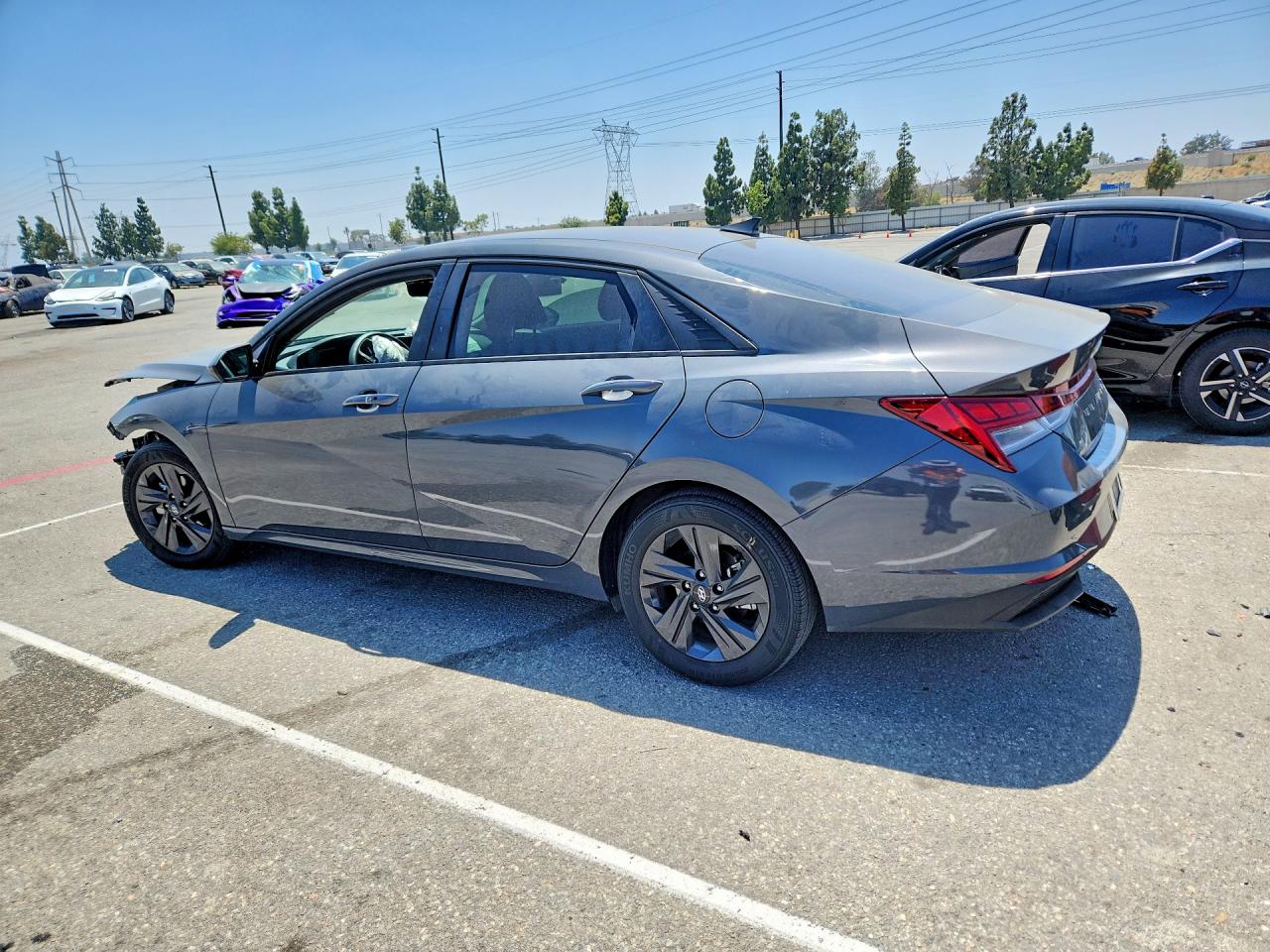 2023 HYUNDAI ELANTRA BLUE — снимка 2