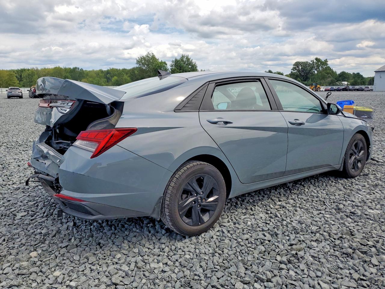 2022 HYUNDAI ELANTRA BLUE — снимка 3