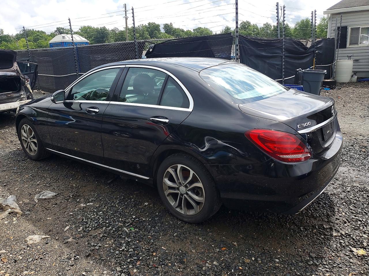 2015 MERCEDES-BENZ C 300 4MATIC — снимка 2