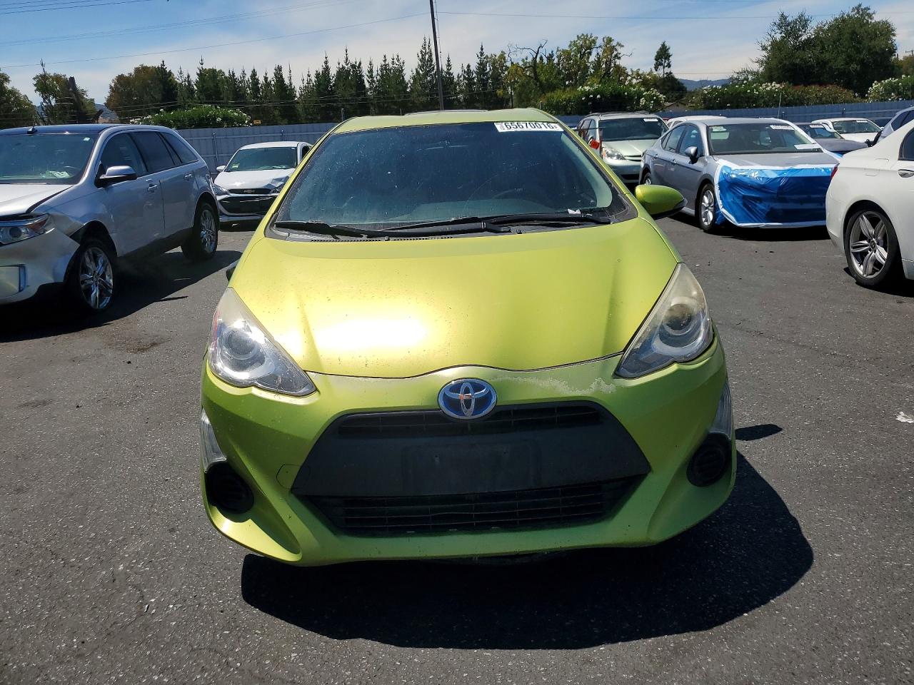 2015 TOYOTA PRIUS C ONE — снимка 5