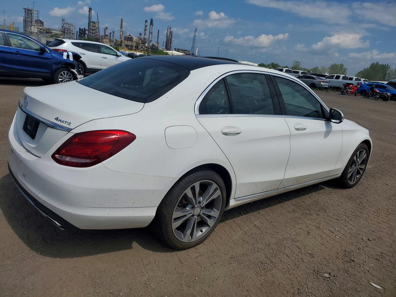 2016 MERCEDES-BENZ C 300 4MATIC — снимка 3