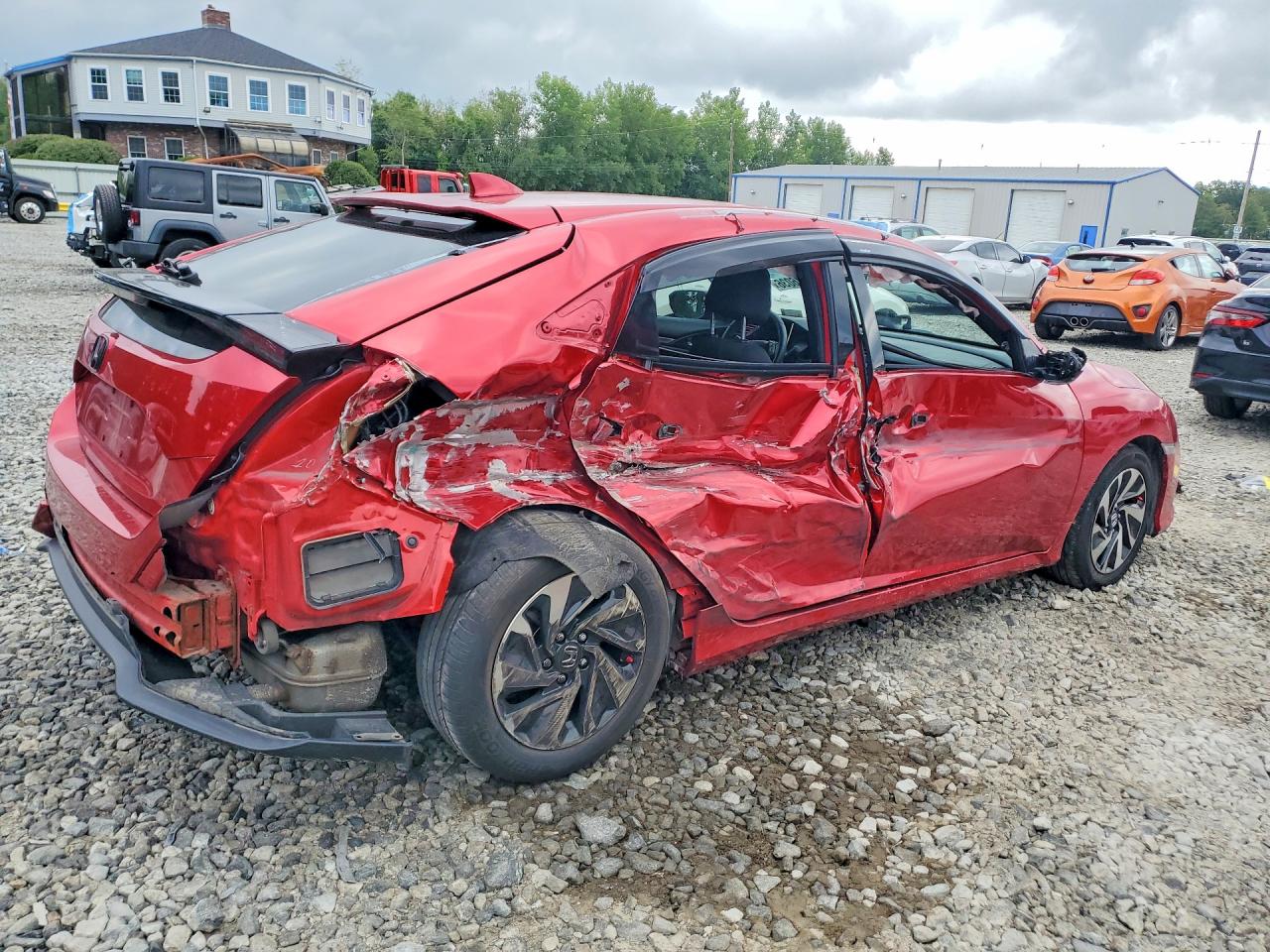 2018 HONDA CIVIC LX — снимка 3