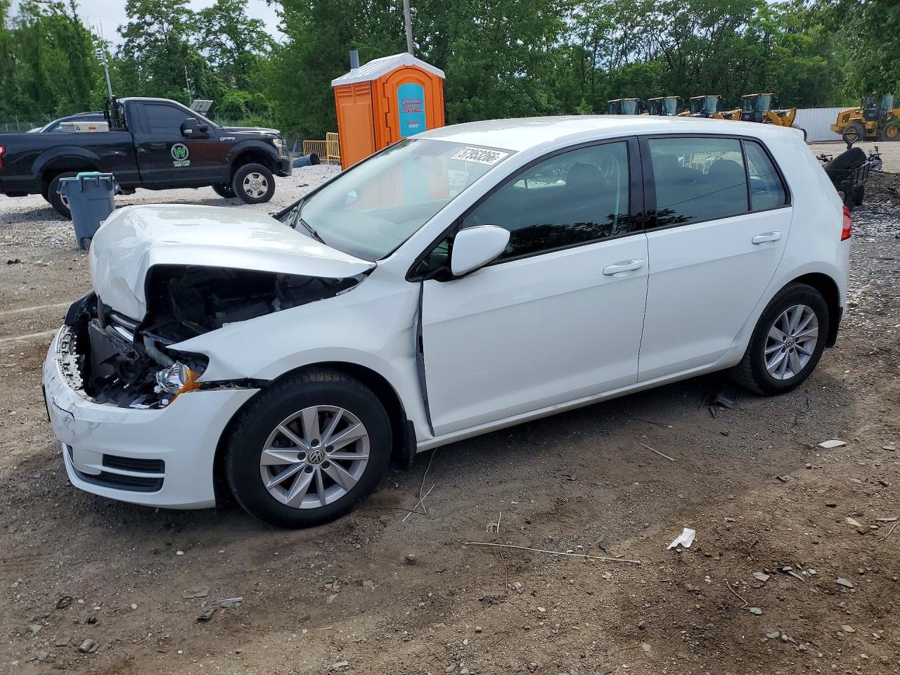 2016 VOLKSWAGEN GOLF S/SE