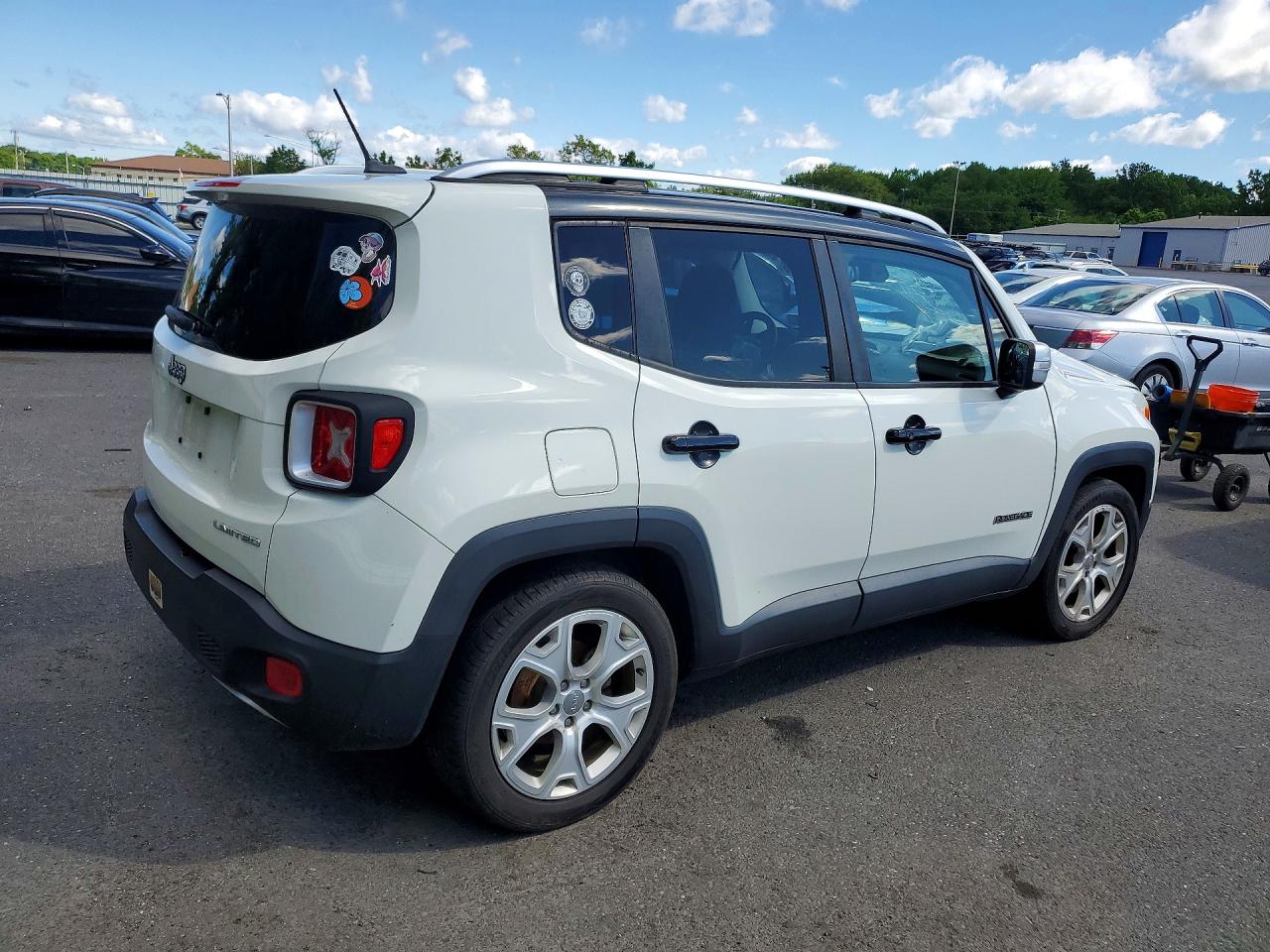 2017 JEEP RENEGADE LIMITED — снимка 3