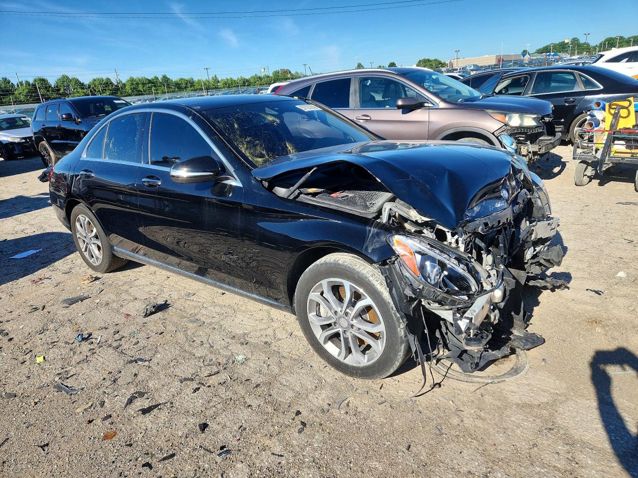 2015 MERCEDES-BENZ C 300 4MATIC — снимка 4