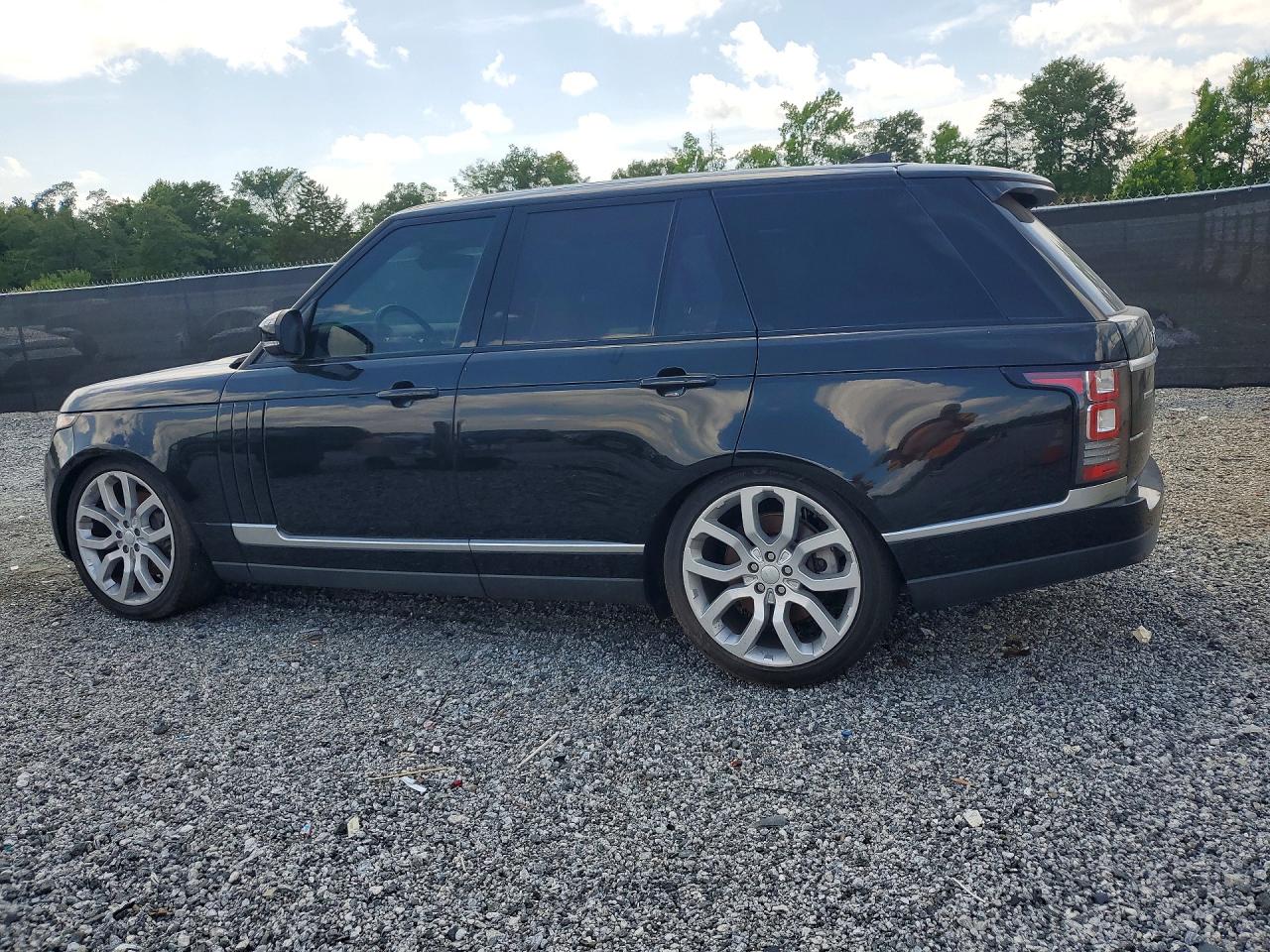 2017 LAND ROVER RANGE ROVER SUPERCHARGED — снимка 2
