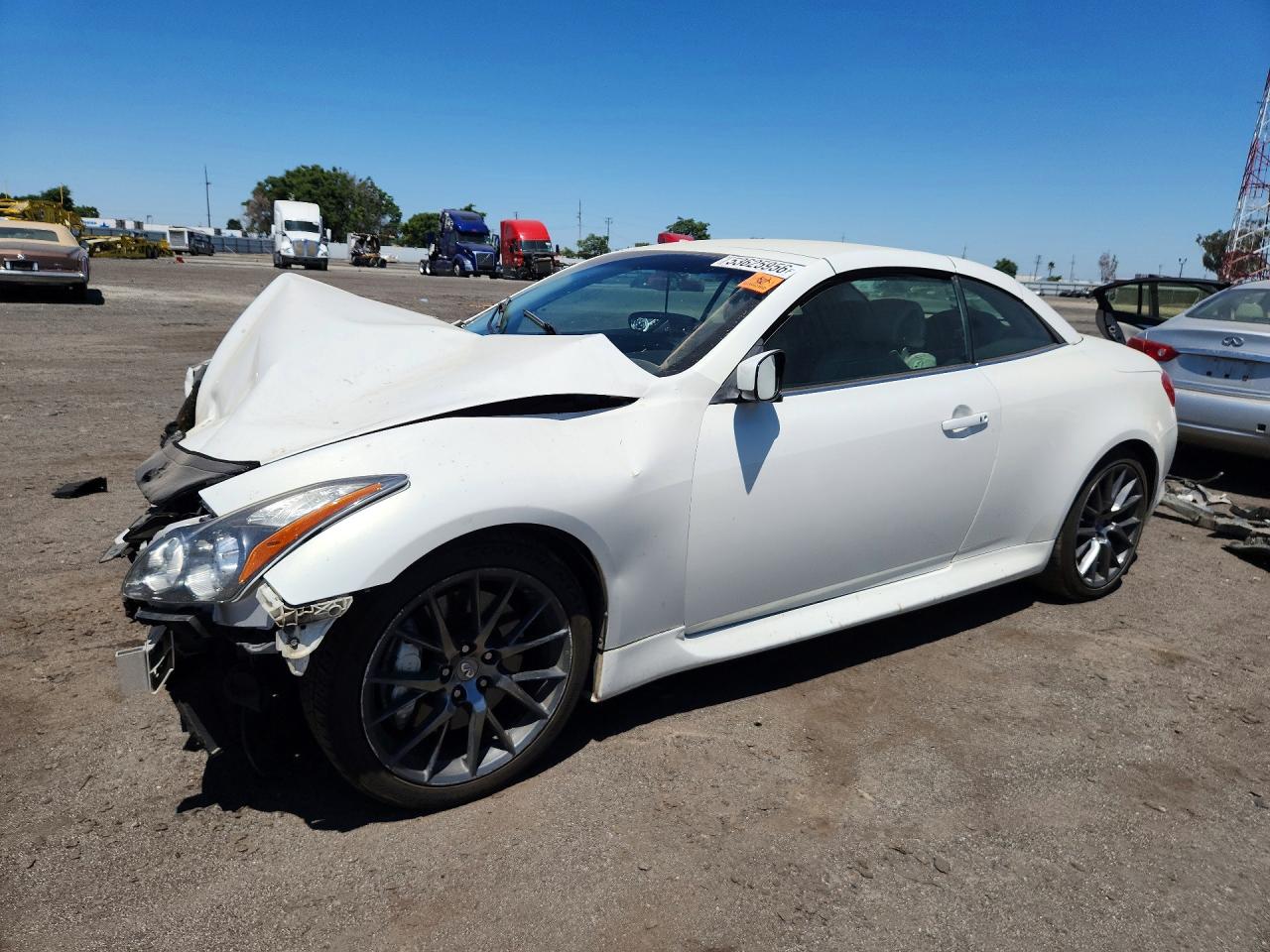 2013 INFINITI G37 CONVERTIBLE BASE