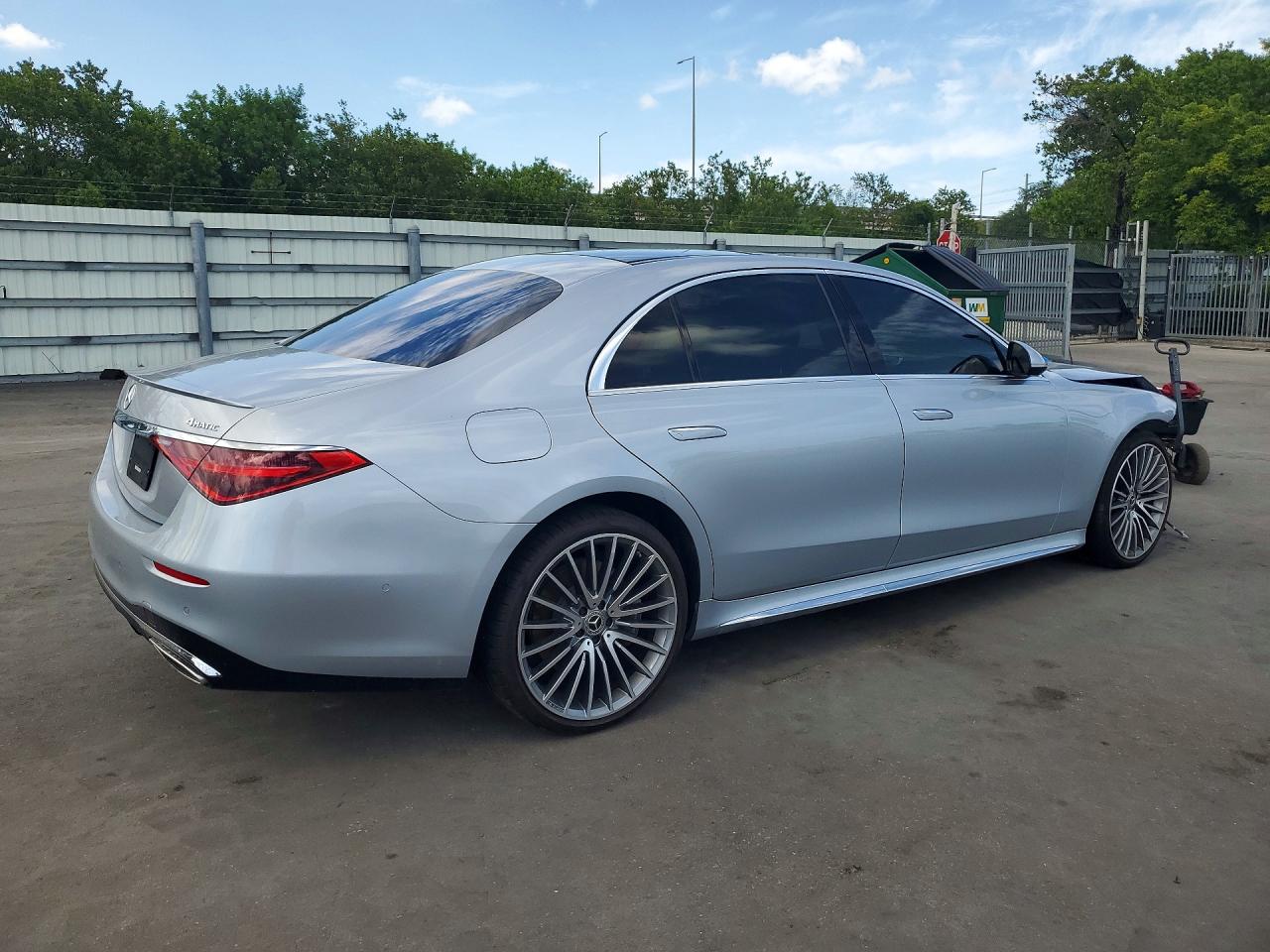 2022 MERCEDES-BENZ S 500 4MATIC — снимка 3