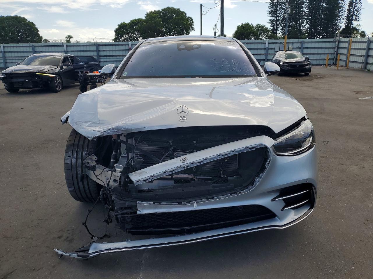 2022 MERCEDES-BENZ S 500 4MATIC — снимка 5