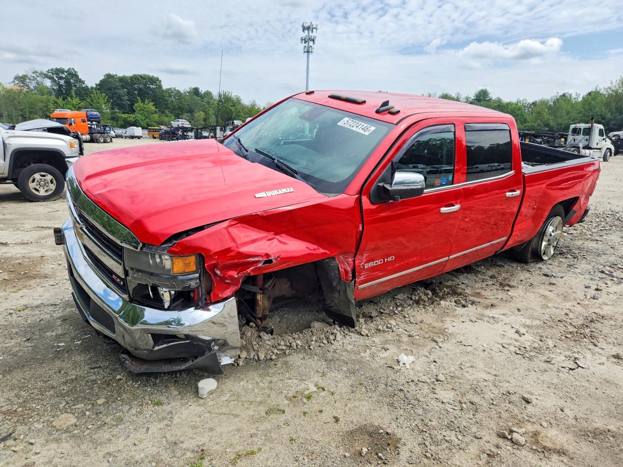 2016 CHEVROLET SILVERADO K2500 HEAVY DUTY LTZ