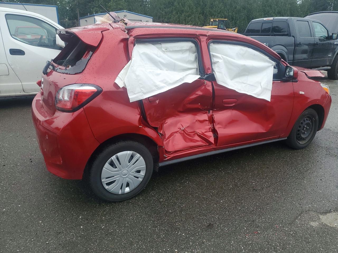 2021 MITSUBISHI MIRAGE ES — снимка 3