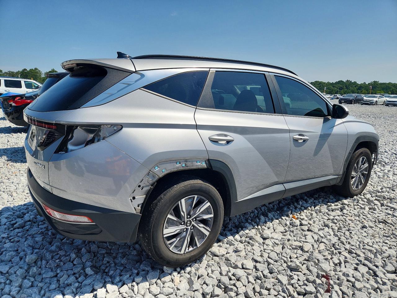 2022 HYUNDAI TUCSON BLUE — снимка 3