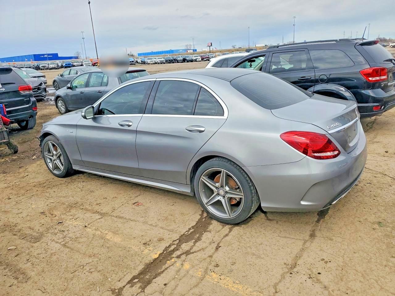 2015 MERCEDES-BENZ C 400 4MATIC — снимка 2