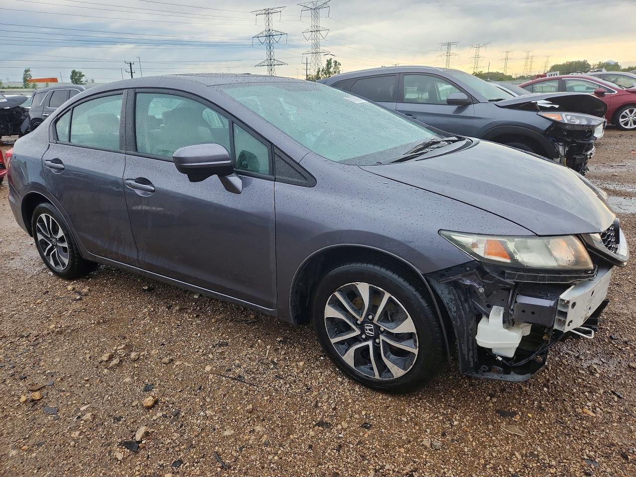 2015 HONDA CIVIC EX — снимка 4