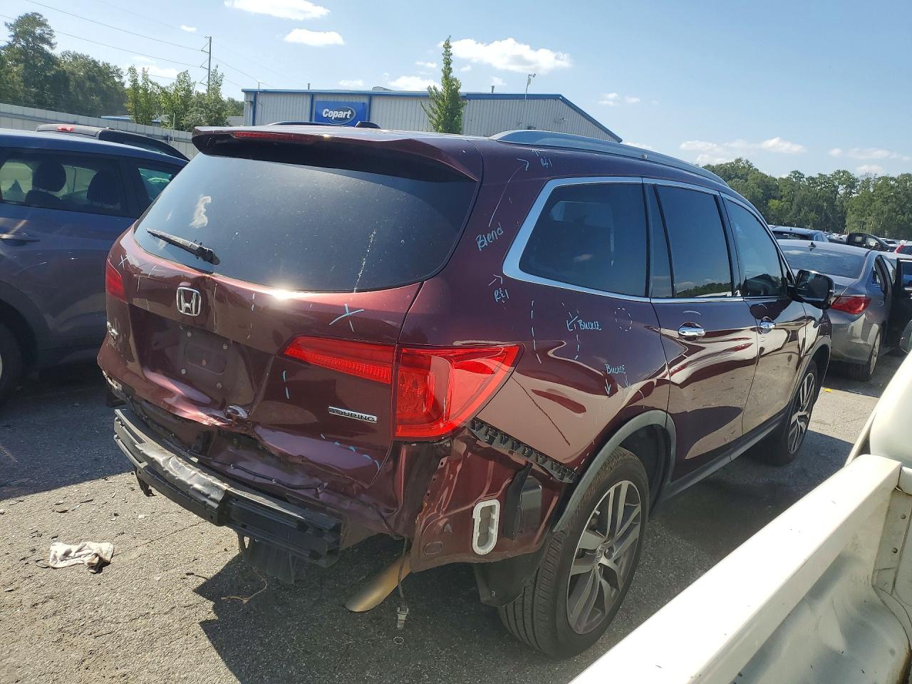 2018 HONDA PILOT TOURING — снимка 3