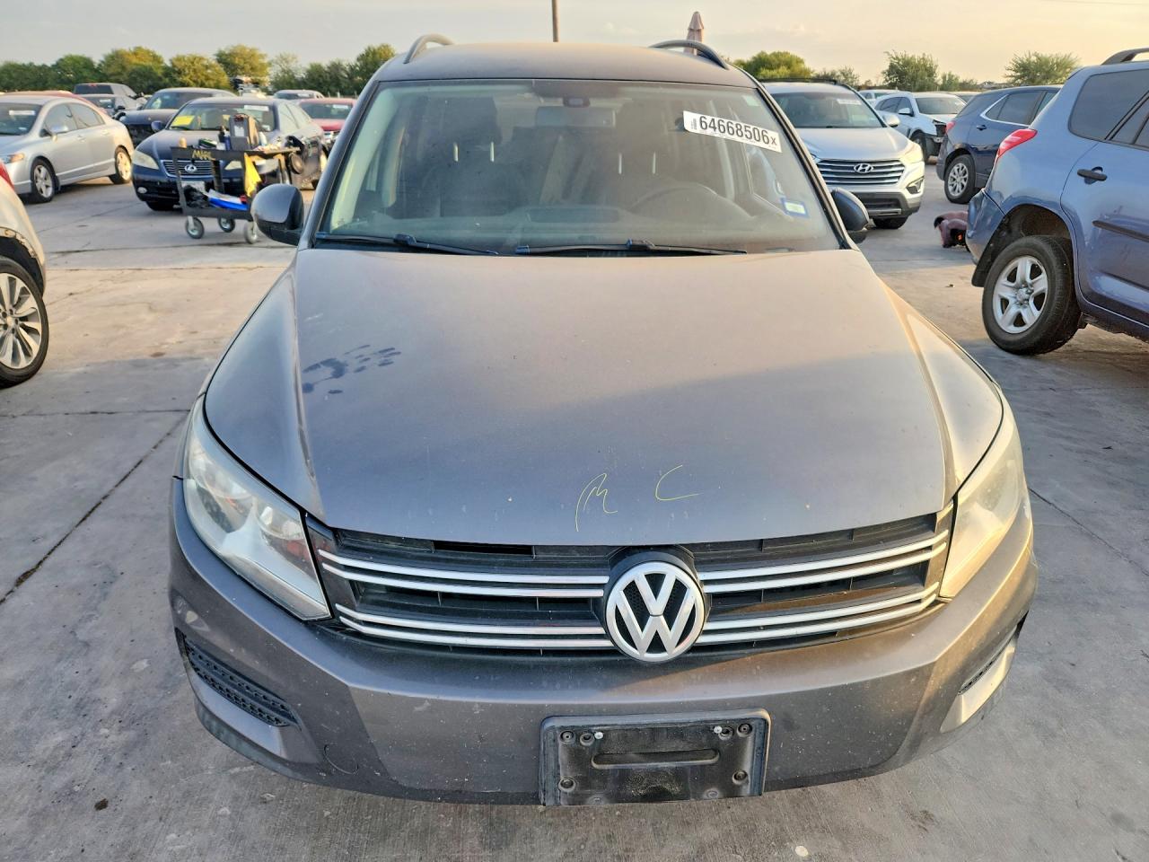 2016 VOLKSWAGEN TIGUAN S — снимка 5