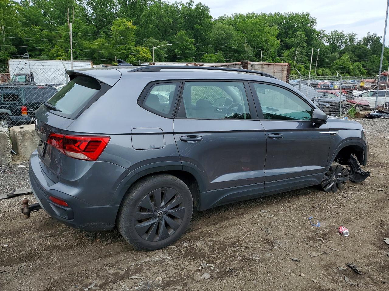 2022 VOLKSWAGEN TAOS S — снимка 3