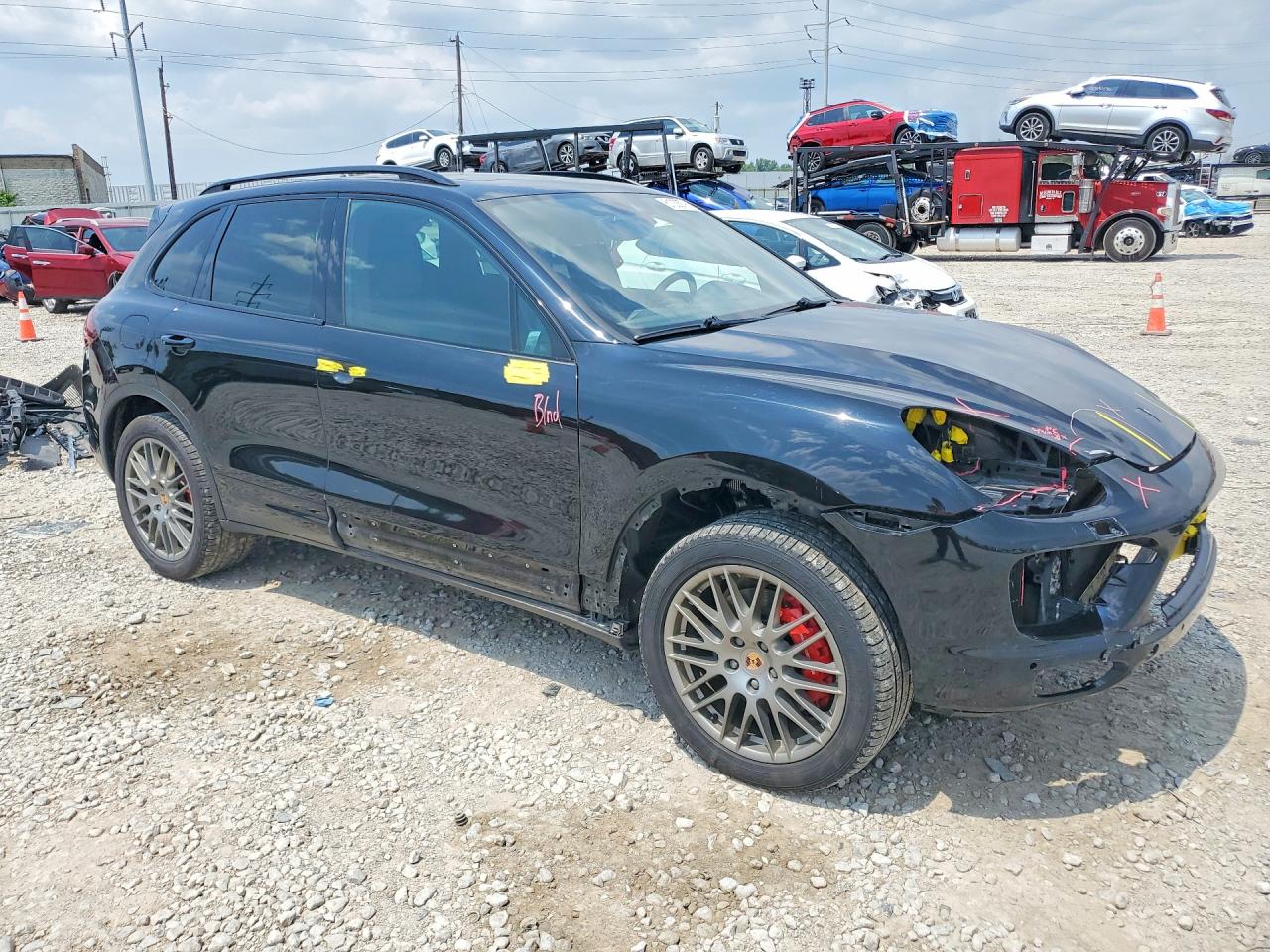 2014 PORSCHE CAYENNE TURBO — снимка 4