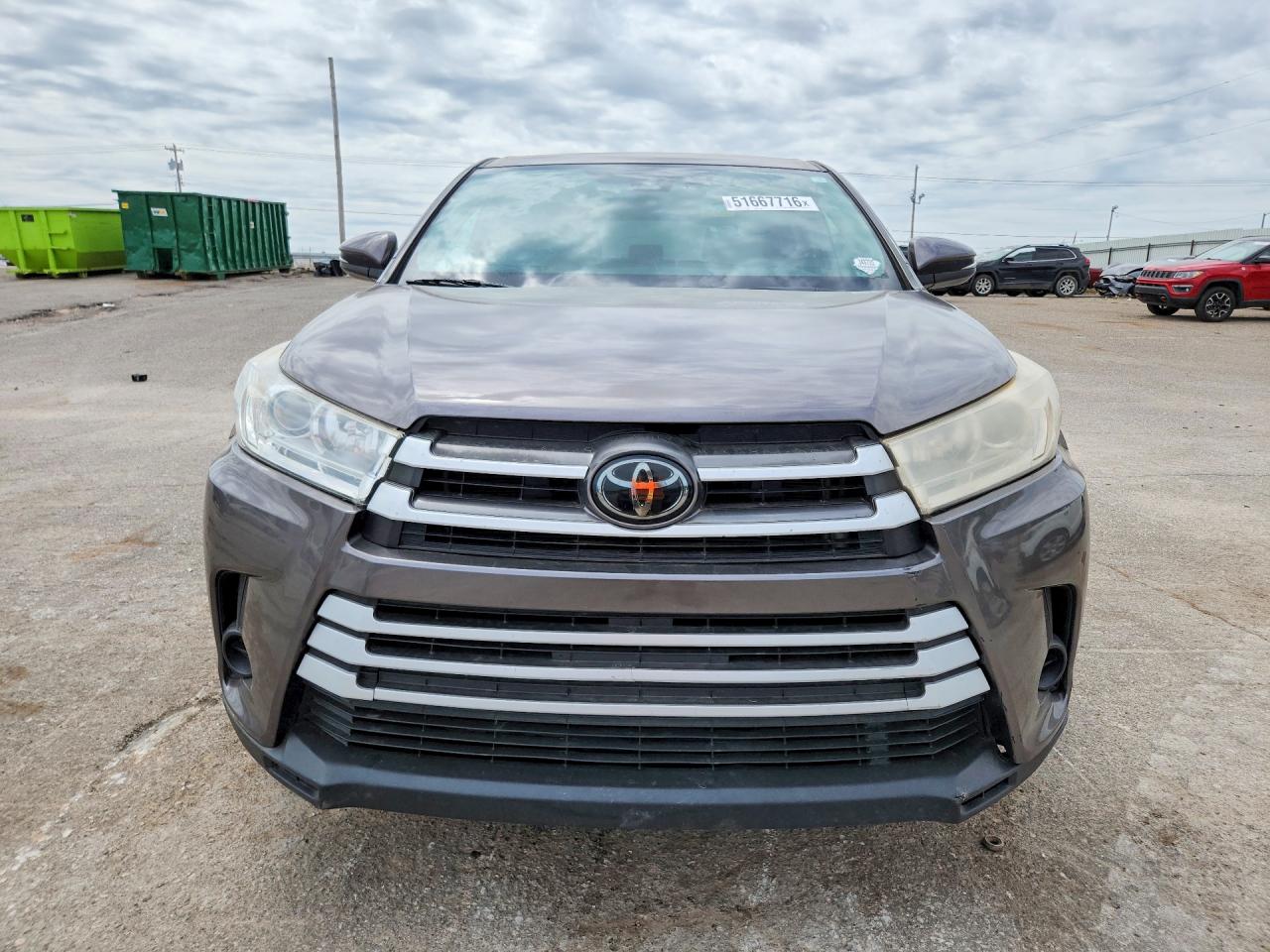 2018 TOYOTA HIGHLANDER LE — снимка 5