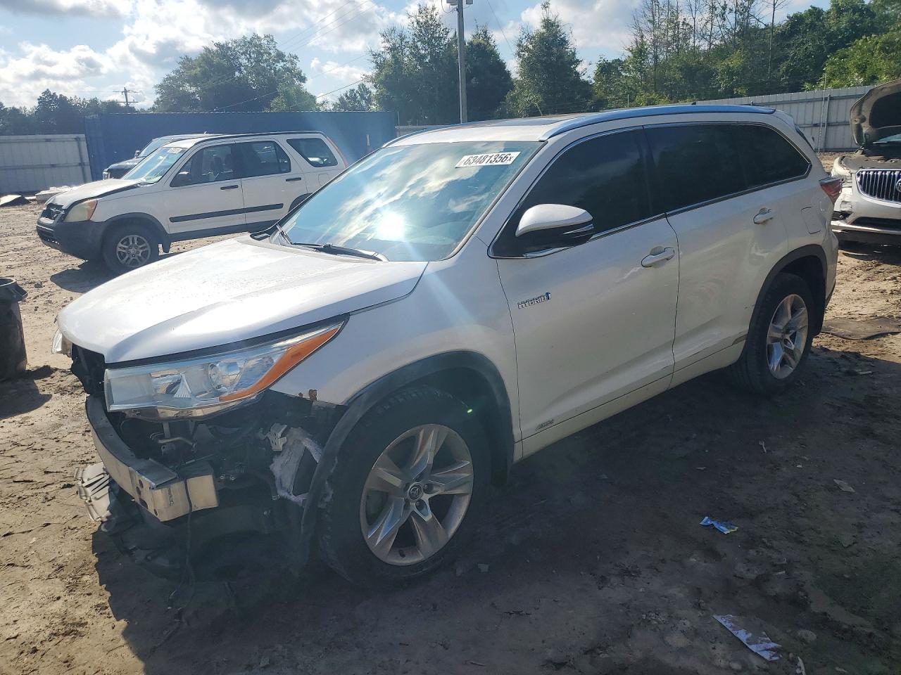 2016 TOYOTA HIGHLANDER HYBRID LIMITED PLATINUM