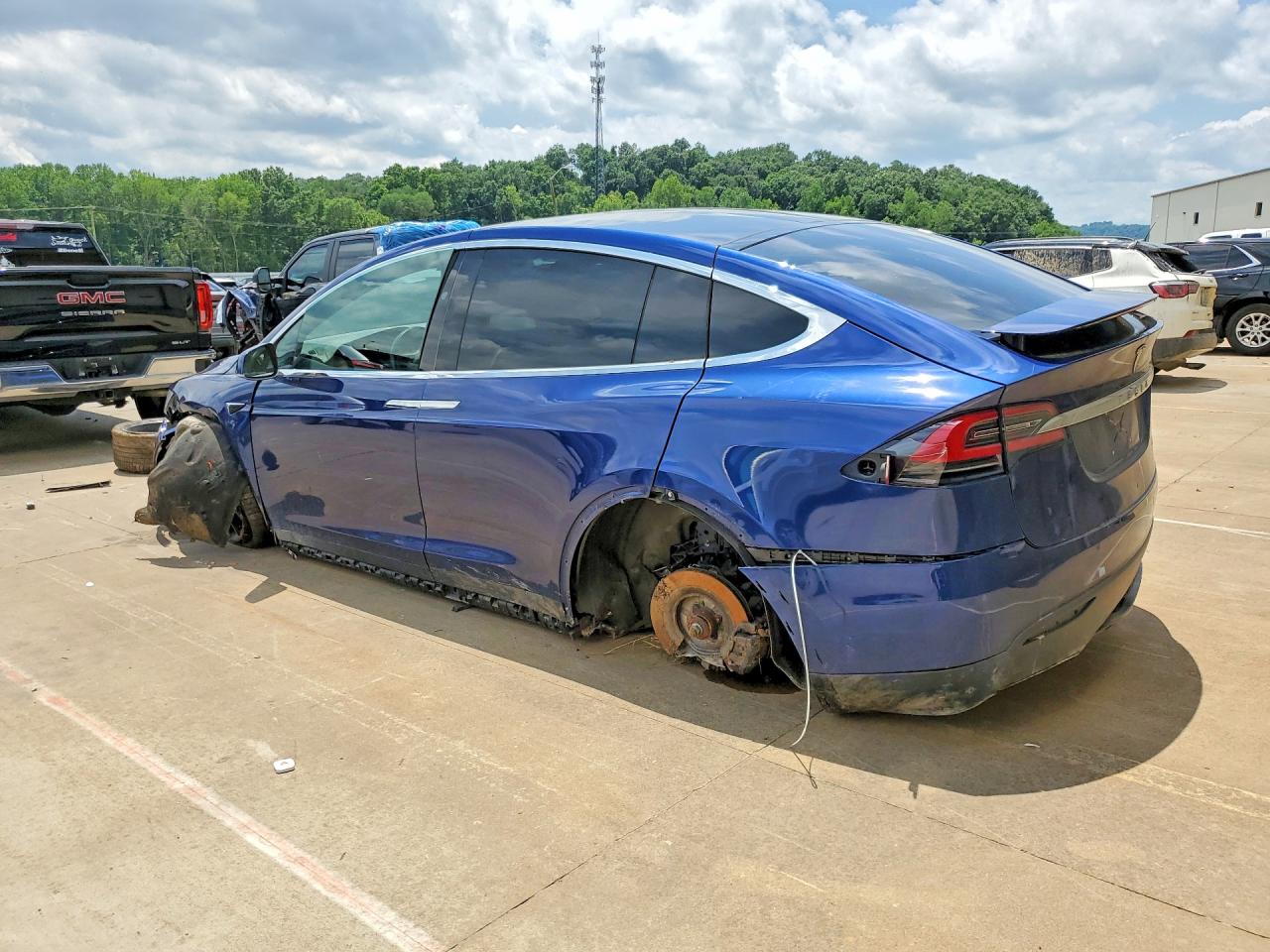 2020 TESLA MODEL X — снимка 2