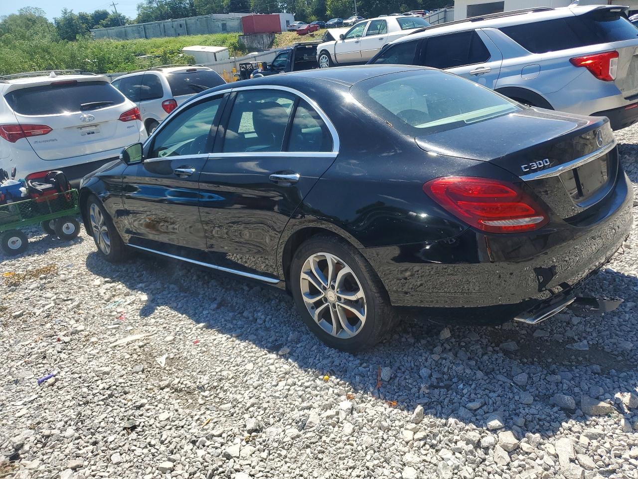 2015 MERCEDES-BENZ C 300 4MATIC — снимка 2