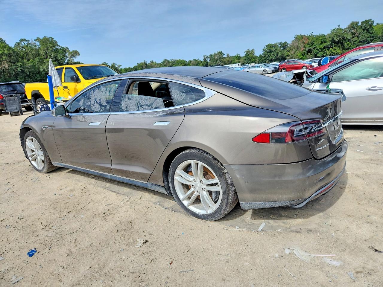 2015 TESLA MODEL S — снимка 2