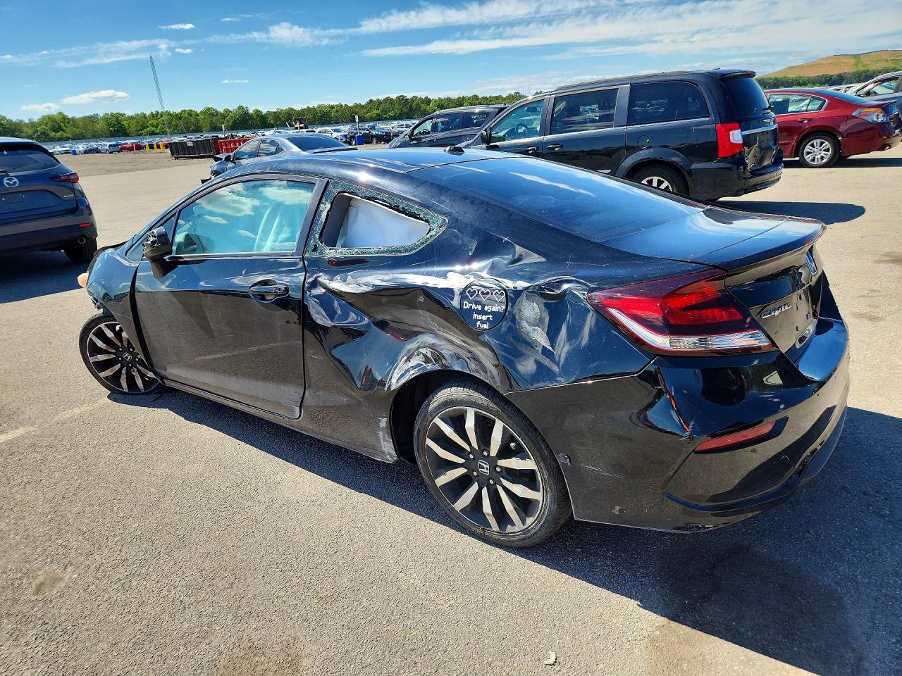 2015 HONDA CIVIC EXL — снимка 2