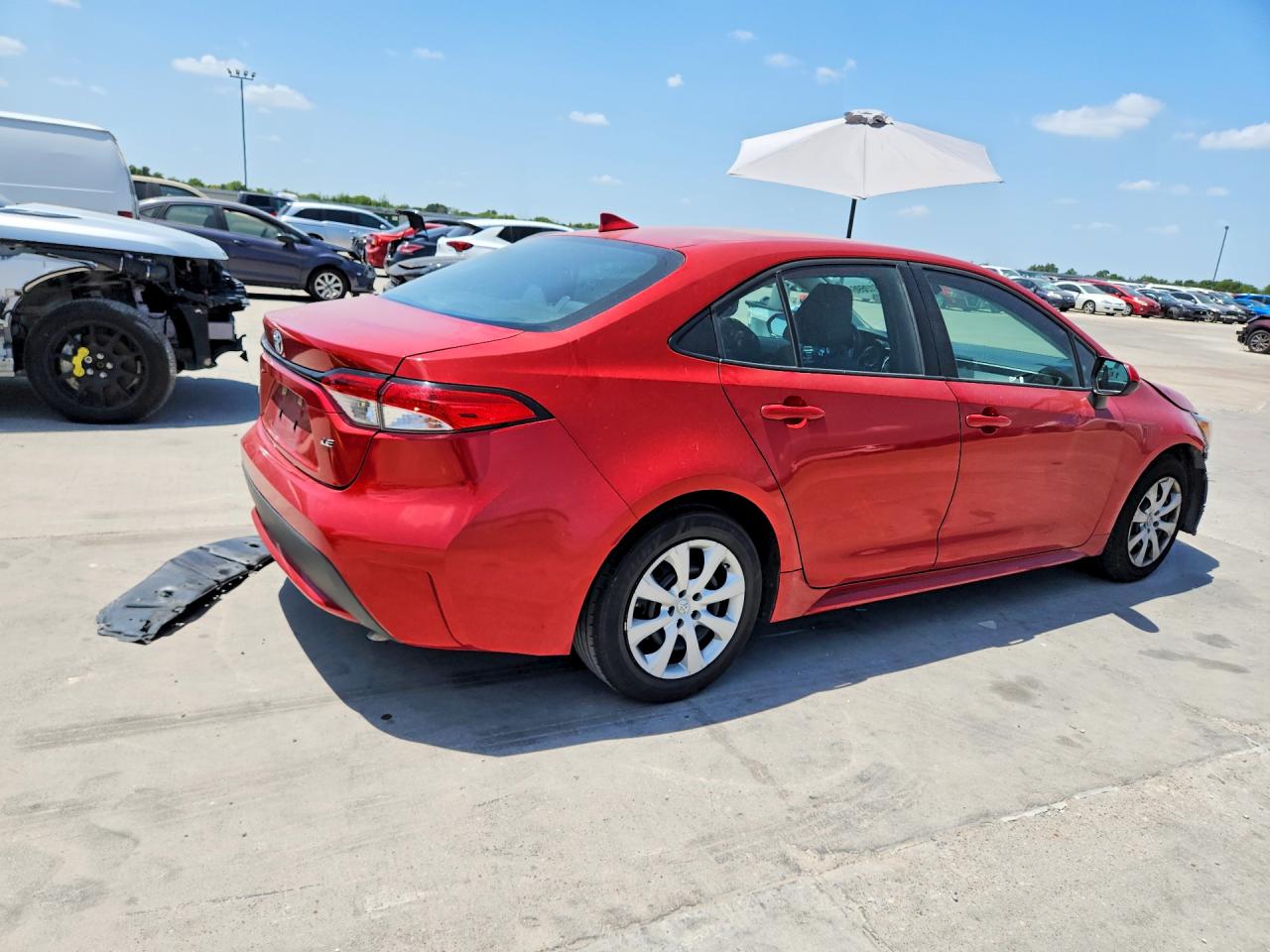 2021 TOYOTA COROLLA LE — снимка 3